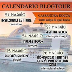 Banner Blog tour Cassandra Rocca feel the book