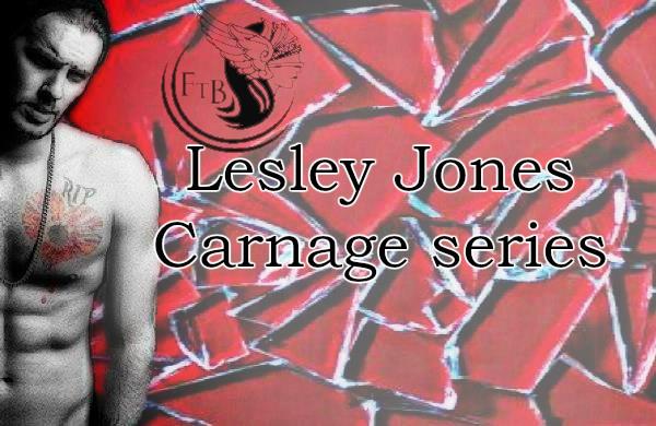 Carnage series by Lesley Jones feel the book.