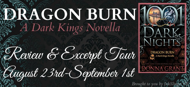 DRAGON BURN – tour banner
