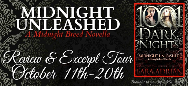 MIDNIGHT UNLEASHED tour banner feel the book
