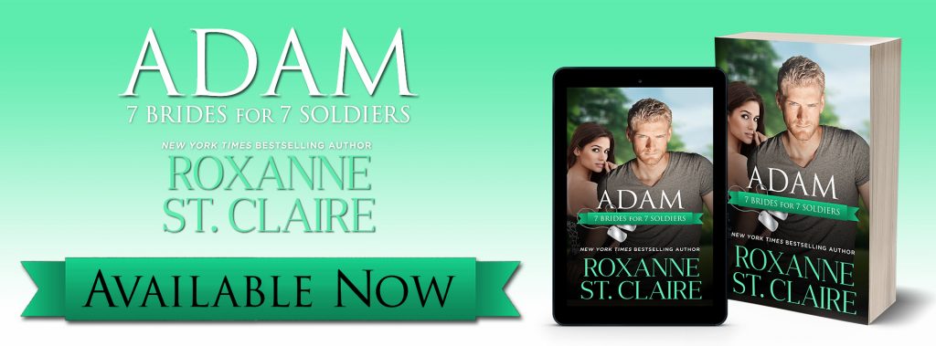 adam available now banner feel the book