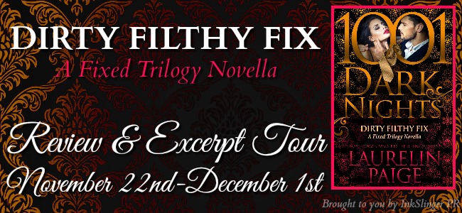 Dirty Filthy Fix banner tour feel the book