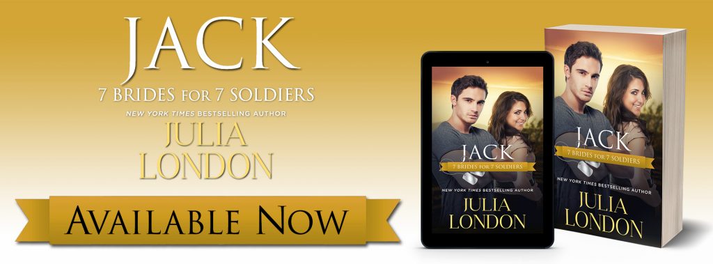 JACK available now banner feel the book
