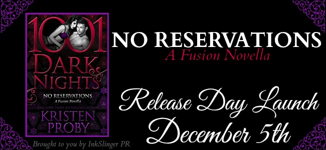 No Reservations banner release feel the book