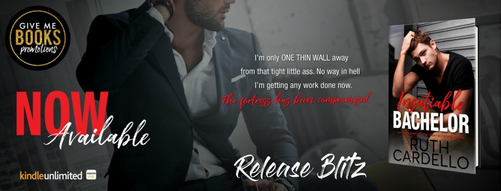 Insatiable Bachelor banner release feel the book