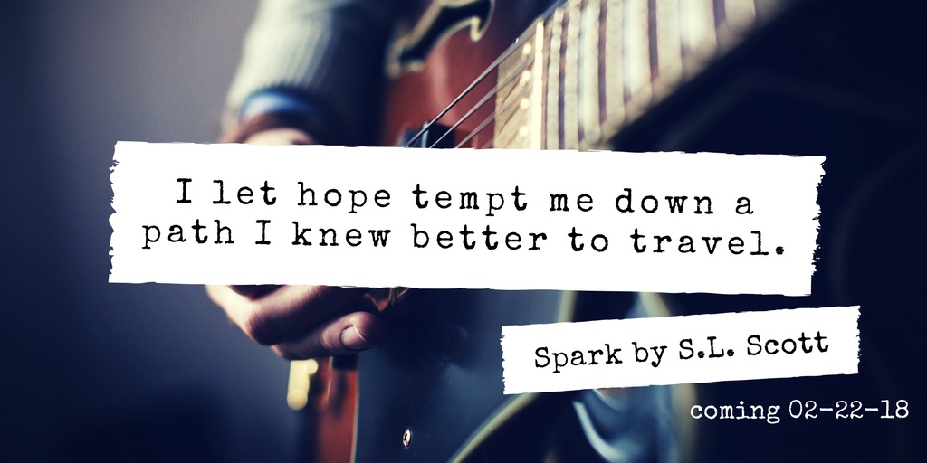 Spark teaser feel the book