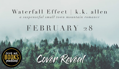 Waterfall effect Banner cover reveal feel the book