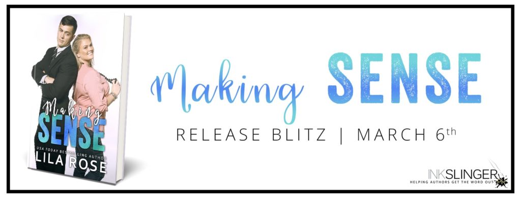 Making Sense banner release Feel the book