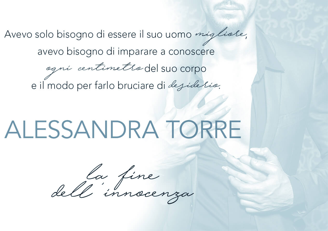 Teaser La fine dell'innocenza Brad 2 cover feel the book