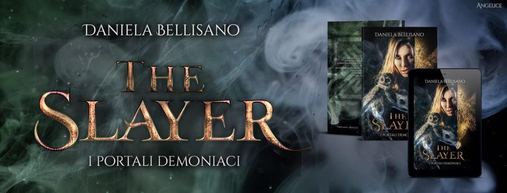 Banner 3D The Slayer - Daniela Bellisano - feel the book