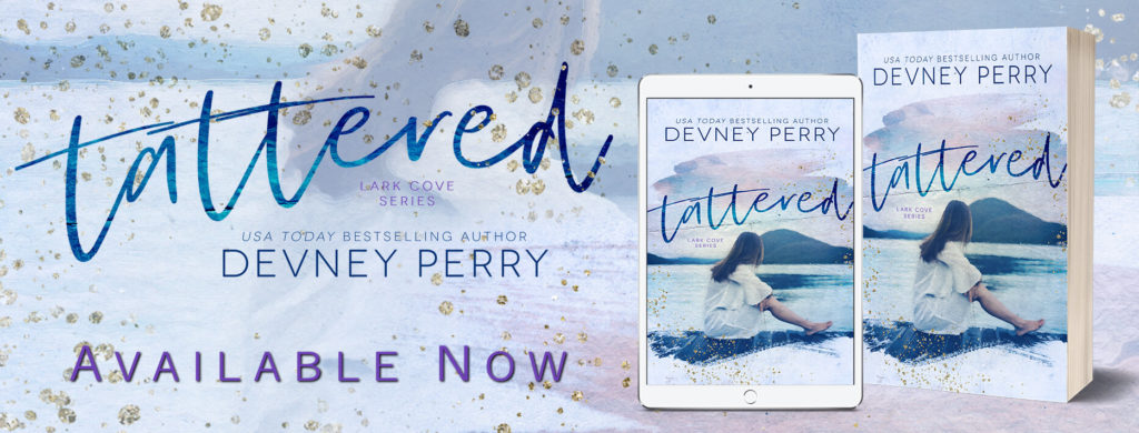 Tattered available now banner feel the book