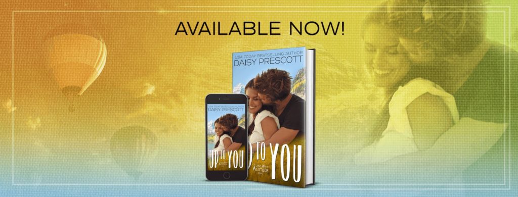 Up to you banner release feel the book