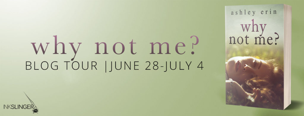 Why Not Me banner tour feel the book
