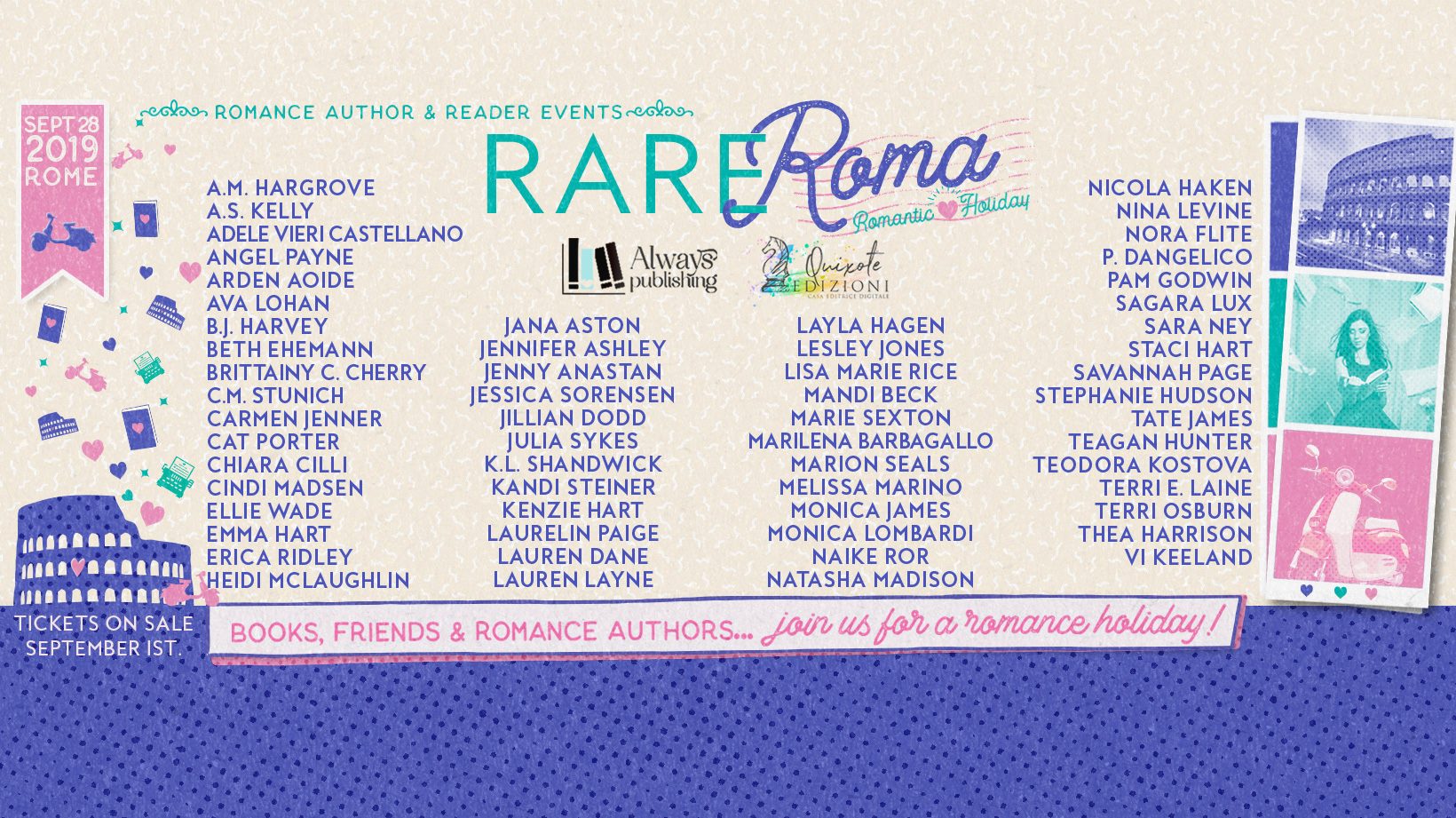 Immagine di Line up RARE 2019 Rome Feelthebook