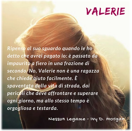 Ivy D.Morgan - Nessun Legame -Teaser 4 - feel the book