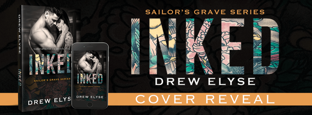 Inked cover reveal banner feel the book