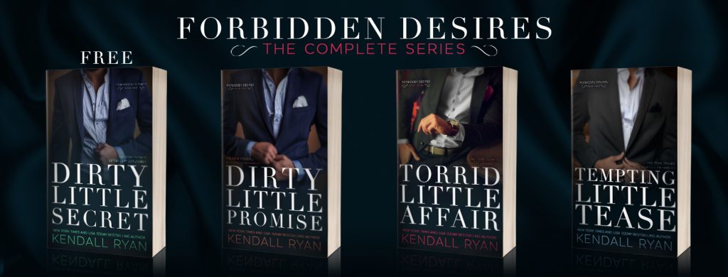 Forbidden Desires boxset banner release feel the book