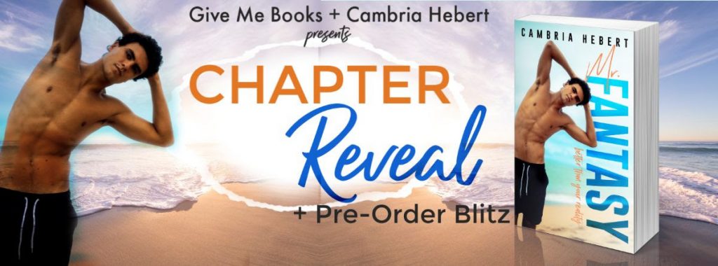Mr Fantasy chapter reveal banner feel the book