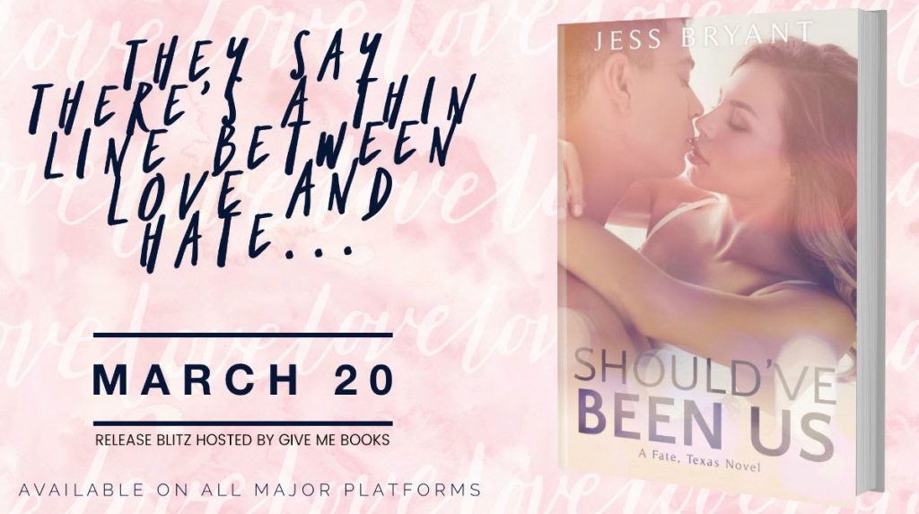 Should’ve Been Us banner release feel the book