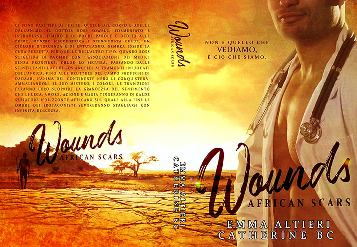 Wounds - african scars - cartaceo - cover
