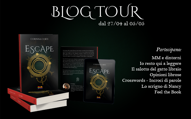 Escape di Corinna Corti blogtour banner