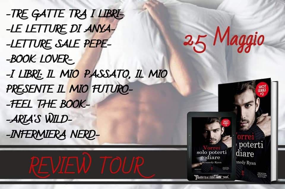 Vorrei solo poterti odiare review tour feel the book
